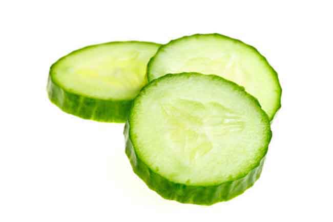 दर्द के लिए खीरा